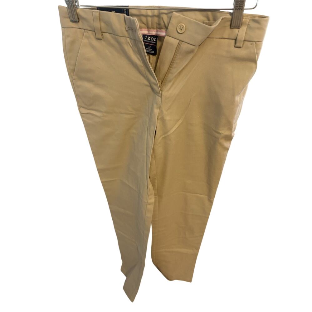 Izod Approved School Wear Khaki Color 262 Size 14 Regular
